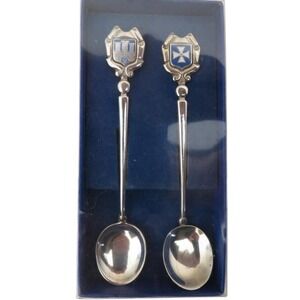 Vintage 1967 World Expo Souvenir‎ Spoons Expo 67 Montreal Quebec Canada Set